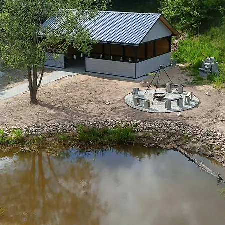 Vakantiehuis Na Kaszubach - Chabry I Rumianki - Roztoka, Przywidz - Basen Sauna Jacuzzi Kaszuby