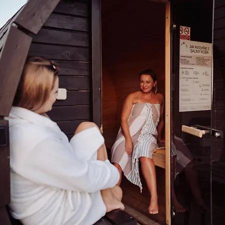 Vakantiehuis Na Kaszubach - Chabry I Rumianki - Roztoka, Przywidz - Basen Sauna Jacuzzi Kaszuby