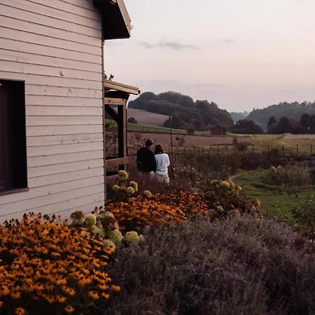 Holiday home Na Kaszubach - Chabry I Rumianki - Roztoka, Przywidz - Basen Sauna Jacuzzi Kaszuby *