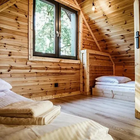 Vakantiehuis Na Kaszubach - Chabry I Rumianki - Roztoka, Przywidz - Basen Sauna Jacuzzi Kaszuby