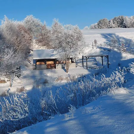Na Kaszubach - Chabry I Rumianki - Roztoka, Przywidz - Basen Sauna Jacuzzi Kaszuby Vakantiehuis *