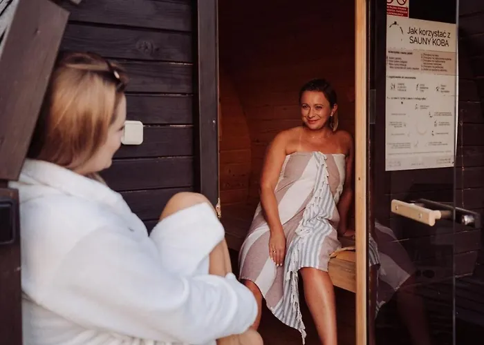 בית נופש Na Kaszubach - Chabry I Rumianki - Roztoka, Przywidz - Basen Sauna Jacuzzi Kaszuby