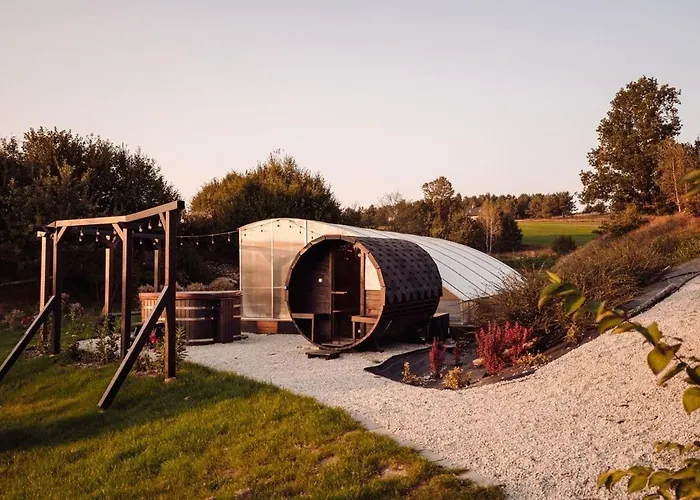 Na Kaszubach - Chabry I Rumianki - Roztoka, Przywidz - Basen Sauna Jacuzzi Kaszuby * Roztoka (Gdansk)