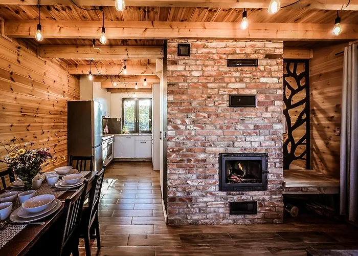 Na Kaszubach - Chabry I Rumianki - Roztoka, Przywidz - Basen Sauna Jacuzzi Kaszuby *