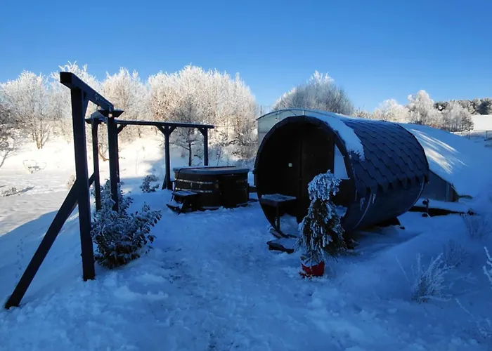 Na Kaszubach - Chabry I Rumianki - Roztoka, Przywidz - Basen Sauna Jacuzzi Kaszuby *